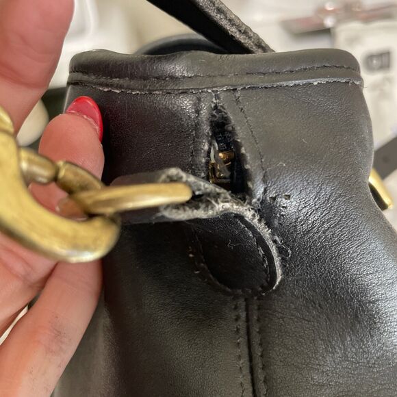 Vintage Coach 9063 Legacy Satchel Black - Picture 10 of 16